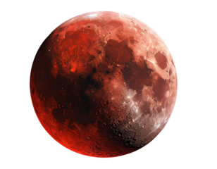  Blood Moon Illustration PNG