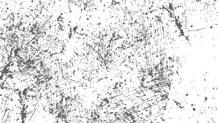 Grainy dust scratched frame texture abstract overlay. Dirty textured frame with scratches and grunge dust. 