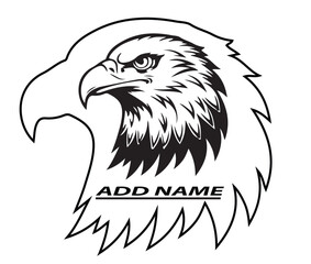 Fototapeta premium eagle vector illustration