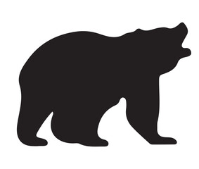 American Black Bear silhouette