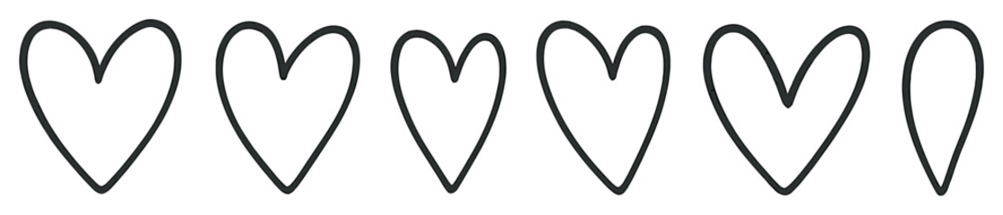 Obraz premium Minimalist heart pattern vector for valentine's day, love, and romantic designs