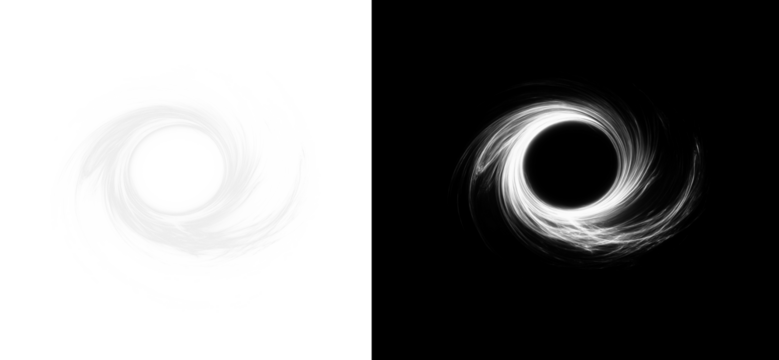 Circular Vortex PNG for Fantasy Design