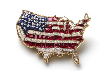 Happy 4th of July illustration
