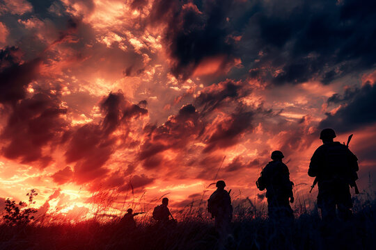 United States soldiers - Powered by Adobe