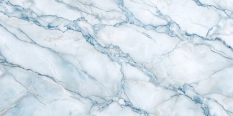 Obraz premium Elegant Blue Marble Texture Swirling Veins and Subtle Hues for Design Inspiration
