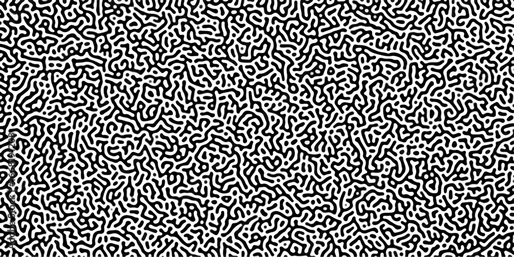 Poster gradient noise line abstract spread geometric background. monochrome turing reaction background. abs