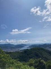 Obraz premium 山頂からの景色