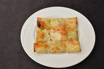 katmer, turkish traditional dessert katmer