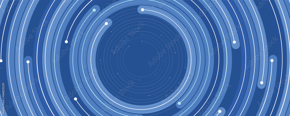Poster abstract modern circuit technology and science concept background