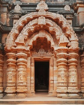 Exploring the ancient badami cave temples entrance and architecture in karnataka india travel guide