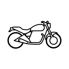 vector motorcycle icon