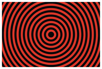 Obraz premium Hypnotic concentric circles vector | mesmerizing patterns for creative design projects