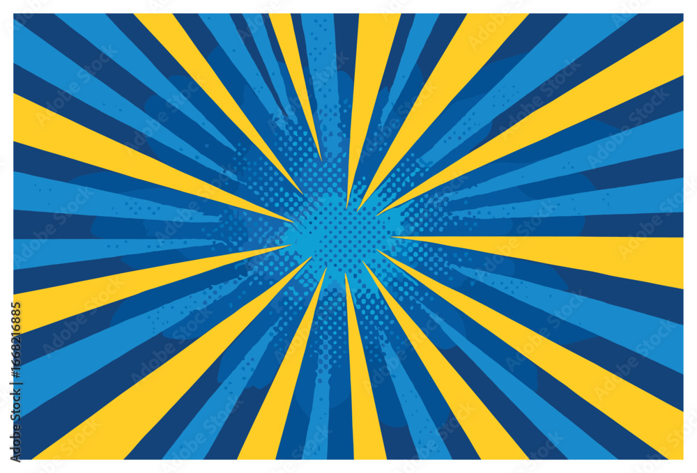 Poster dynamic starburst vector background design for celebratory concepts and holiday themes