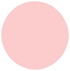 Minimalist pink circle vector - elegant abstract design for modern and contemporary art concepts