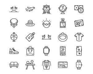 Luxury Line Icons