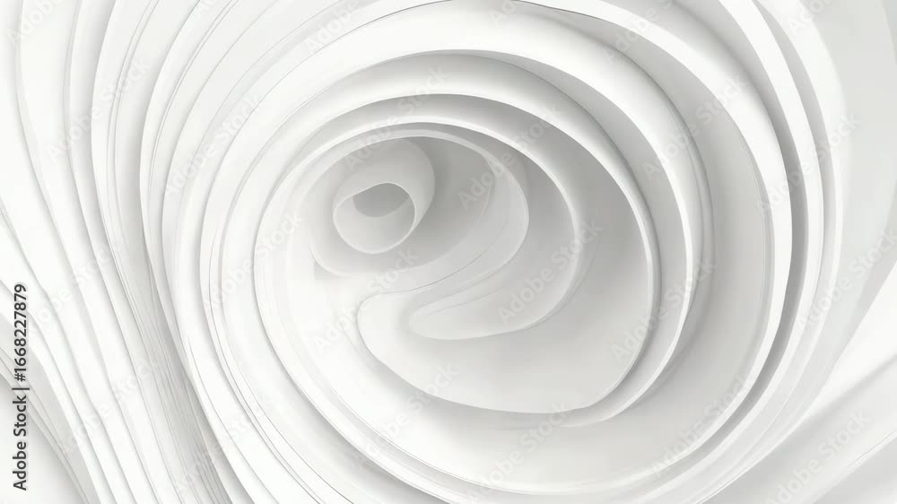 Aufkleber abstract design, a captivating play of curves and light and shadow, a visual delight for any archite