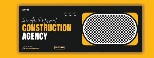 Construction Company Advertisement for Residential and Commercial Building Projects