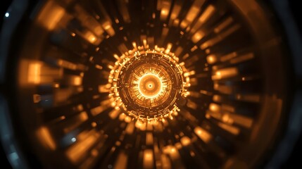 Heat Distortion Rocket Engine Ignition