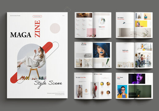 Fashion Magazine Layout
