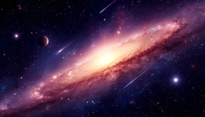 space background with stars