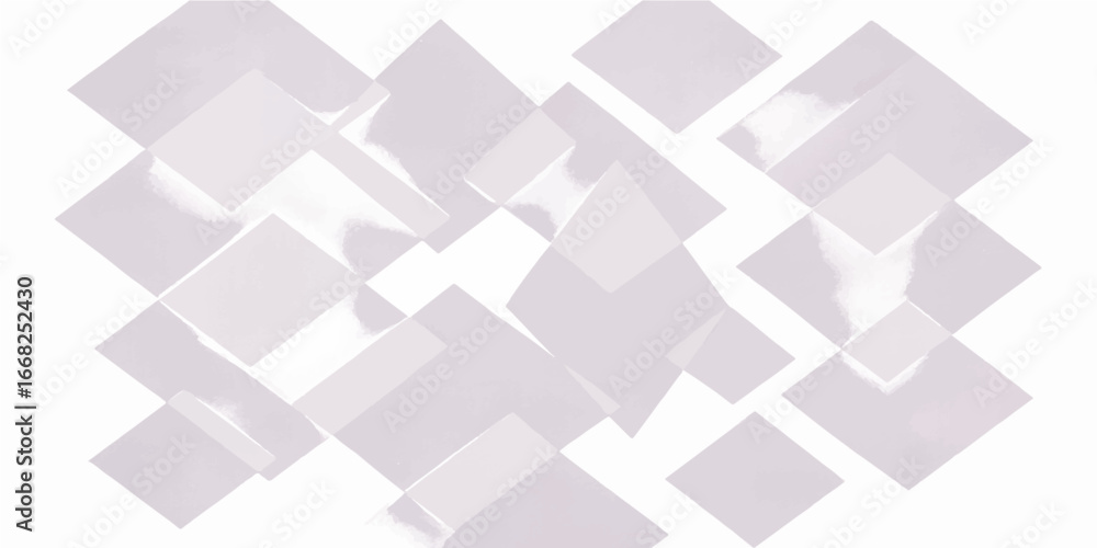 Poster abstract 3 d geometric pattern background with cubes and grey squares design