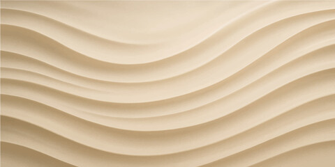 Obraz premium Sand texture background with flowing waves and soft natural surface