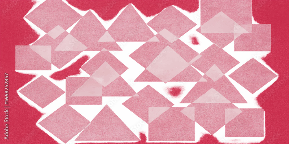 Poster seamless geometric triangle pattern background with abstract design and decorative texture