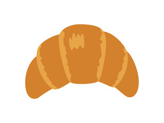 クロワッサンのイラストアイコン /パン