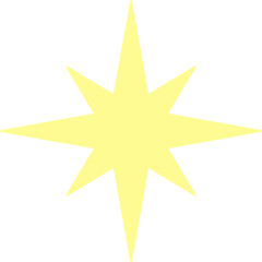 Obraz premium golden star icon