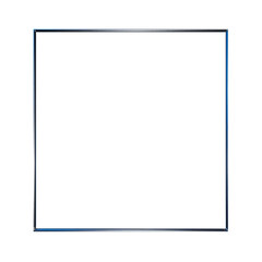 white photo frame PNG