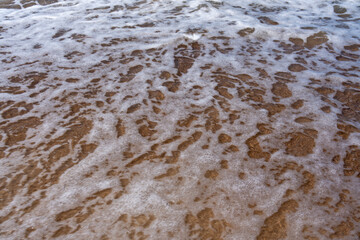 Baltic sea seaside waves sand water beach marine landscape