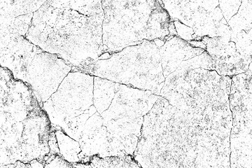 Cracked Concrete Texture, Black White Grunge Overlay, Rough Wall Grunge Texture, Abstract Broken Pattern, High Contrast Distressed Surface, Vintage Cracks, Old Concrete Wall Texture, Monochrome Grunge