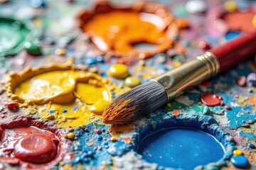 Ai pennello e colori vivaci 03