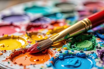 Ai pennello e colori vivaci 02