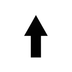 Upward Arrow Icon Symbol Growth Progress Success Business Direction Positive Trend Concept Vector Illustration