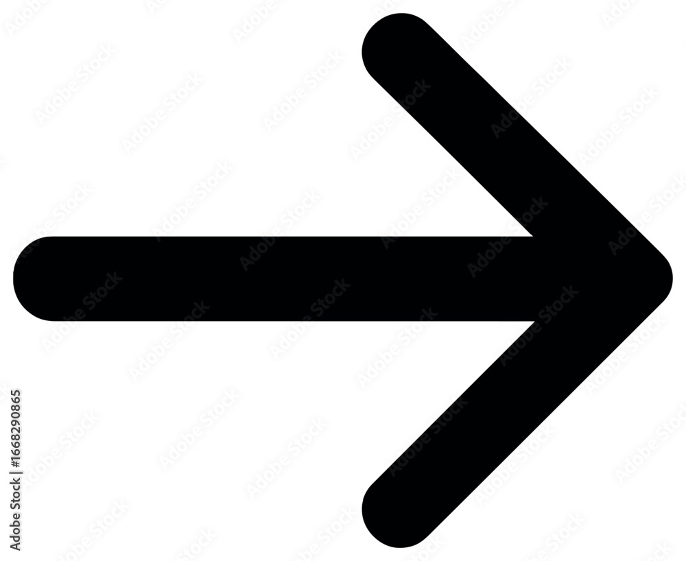 Poster minimalist black arrow icon vector – simple, elegant design for directions and navigation