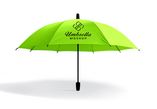 Umbrella Mockup Template for Marketing
