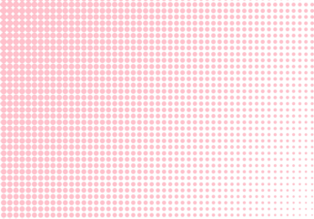 Halftone dot retro pink background