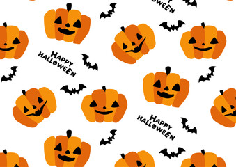 ハロウィンのポップな壁紙