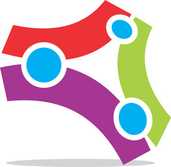 vector infographic template with arrows