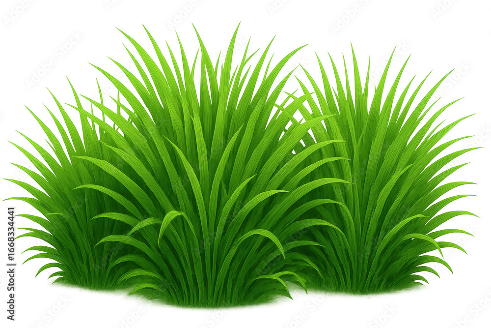 Poster verdant grass carpet spreading across transparent background, offering natural texture and refreshin