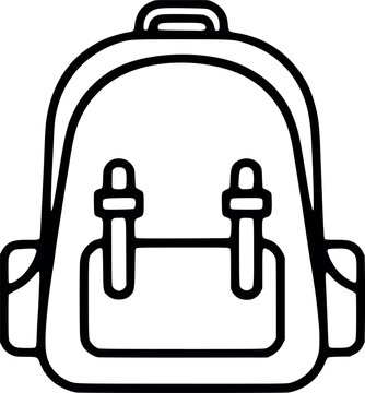 Vector illustration of a secure suitcase with a padlock and key