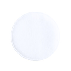 Single white round cotton pad for makeup removal © PNG Lab