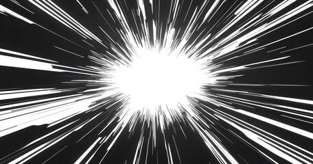 Vibrant Burst of Light Streaks Through Dark Expanse Creating a Stellar Phenomenon