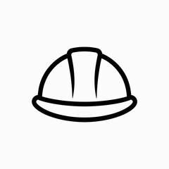 hat on white background