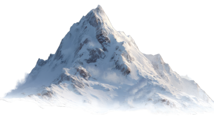 Snowy mountain peak (1)