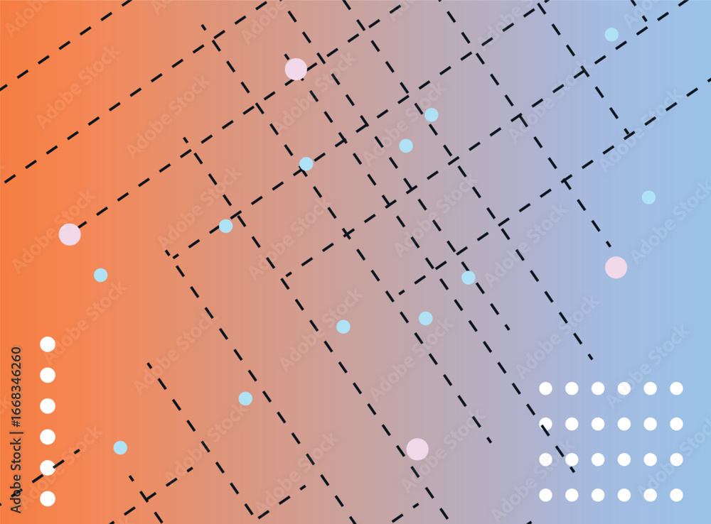 Poster abstract background with diagonal lines
