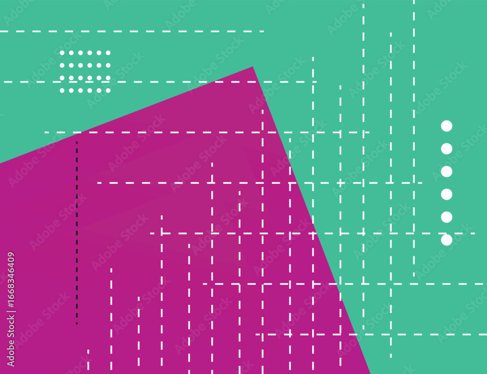 Poster abstract background with diagonal lines