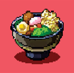 Ramen pixel art