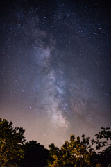 night sky with stars